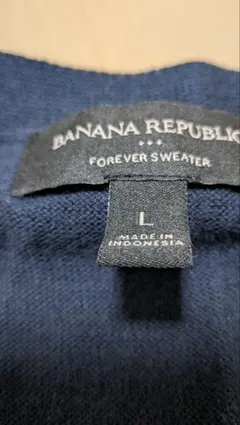 美品BANANA REPUBLIC Vネックセーター L