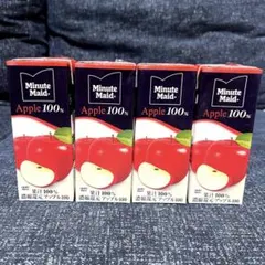 ミニッツメイド アップル 紙パック りんごジュース 200ml 138本　まとめ ミニッツメイド アップル 紙パック りんごジュース 200ml 8本 - メルカリ