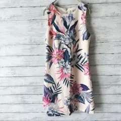 【フォーエバーニュー】 ワンピース ノースリーブ 花柄 総柄