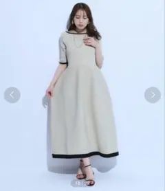 マイストラーダ 背中リボン ホールガーメントワンピース 36 - メルカリ