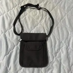 [안티스키밍] 넥 파우치, 여권 케이스, 해외여행 파우치, 블랙