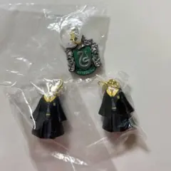 ハリーポッター めじるしアクセサリー 3個セット スリザリン ハッフルパフ
