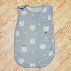 クマ柄 フリーススリーパー　80cm