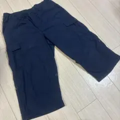UNIQLO　ユニクロ　パンツ ハーフパンツ　カーゴ ネイビー メンズ　M