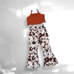 キャミソール＆フレアパンツ　セット アップ