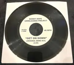 KENNY DOPE ／GET ON DOWN /bw GUNSHOT 7インチ