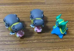 吉野家　ポケモン フィギュア　カバルドン＆トリトドン
