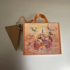 ディズニーランド、シー　40周年　カプセルトイ　キーホルダー