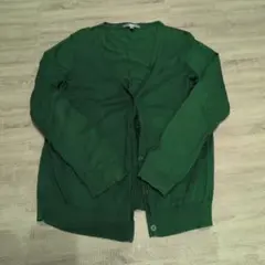 UNIQLO グリーン カーディガン XL