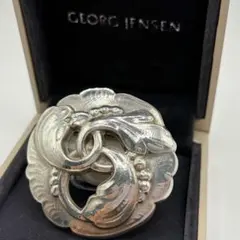 美品✨ Georg Jensen ジョージジェンセン　ブローチ　sv925のサムネイル