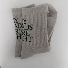 MY LOADS ARE LIGHT グレーソックス