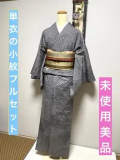 ま*ゆ様 単衣　江戸小紋　万筋　東レ　薄物　絽　洗える　着物単品 ま*ゆ様 単衣 江戸小紋 万筋 東レ 薄物 絽 洗える 着物単品 - メルカリ