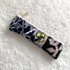 ミナペルホネン　 パッチワーク 　 コンパクト　ペンケース ハンドメイド