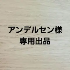 アンデルセン様　専用出品