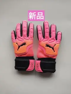 Puma ゴールキーパーグローブ ピンク/オレンジ　4号