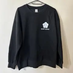 MARY QUANT マリークワント スウェット ブラック XL