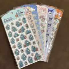 【正規品・コンプリート品✨】　ぷくっとシール　サンリオ　6点セット