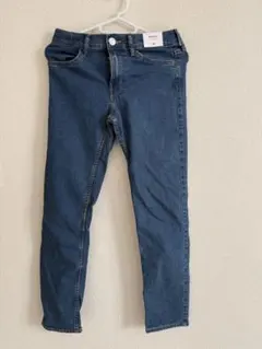 H&M スリムフィット ダークブルー ジーンズ 150