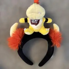 クッパジュニア カチューシャ ぬいぐるみ付き