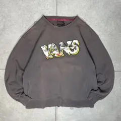 OLD VANS　スウェット　90s 　ピクチャープリント　フェード抜群　旧タグ