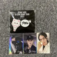 StrayKids FCくじ　ラバークリップ　ヒョンジン　東京ドーム限定トレカ
