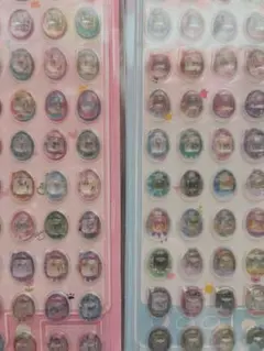 シールステッカー　硬いシール立体　2セット　たまごっち