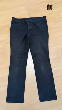 UNIQLO　ストレッチパンツ　レディース　ブラック