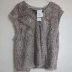 シャギーベスト ベスト