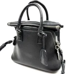 Maison Margiela 5AC ミニ ブラック ハンドバッグ ショルダーのサムネイル