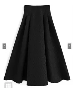 GRL ダイヤキルティングフレアスカート ta082 Mサイズ