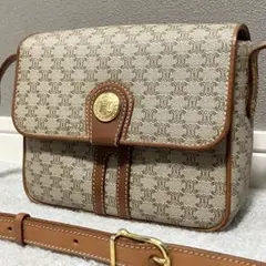 セリーヌ［ポシェット］ミニバッグ　ショルダーバッグ　マカダム柄　トリオンフのサムネイル
