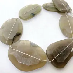 bk699/SALE！天然石◇大きなアゲート　1連