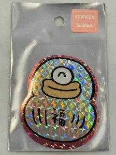 ちいかわ スマホに貼れるサイズのホログラムステッカー オデダルマ