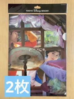 ディズニー　イマジニングザマジック　美女と野獣　クリアファイル　2枚