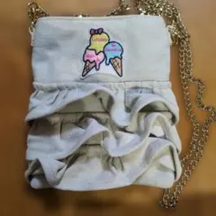 LIZ LISA アイスクリーム刺繍 ポシェット