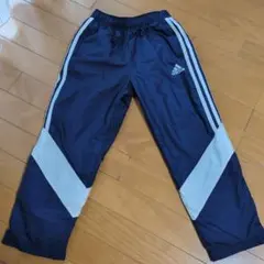 adidas ネイビー ジャージ サイドストライプ