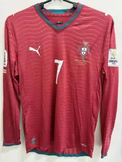 ポルトガル代表 C・ロナウド #7 長袖 ユニフォーム 中古のサムネイル