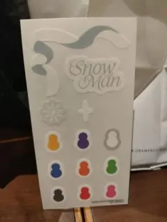 SnowMan 1st POP-UP 東京 大阪 限定 入場特典 ステッカー