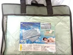 【グリーン】眠りの天使の冷んやりケット2 敷きパッド 約100cm×150cmのサムネイル