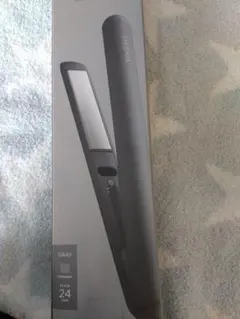 サロニア SALONIA ストレートヘアアイロン グレー 24mm