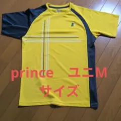 プリンス　テニスウェアprinceイエローМサイズ