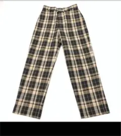 美品　ジャーナルスタンダードレリューム チェック柄スラックスパンツ