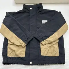 アカチャンホンポ　シンプルフリー　ナイロン　ジャケット　ブラック　100