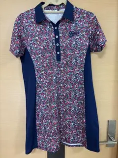 FILA GOLF　フィラゴルフ 花柄ワンピース Lサイズ 新品のサムネイル