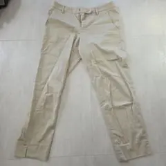 UNIQLO ベージュ チノパン レディース　ウエスト61