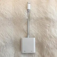 Lightning USB変換アダプタ 2in1 充電対応