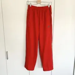 adidas トラックパンツ レッド Y2K テック