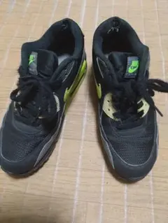 ナイキ エアマックス90 AIRMAX90 ブラック イエロー