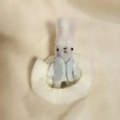 sale✿うさぎマスコットと帽子セット✿モールアート