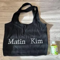 Matin Kim トートバッグ 黒